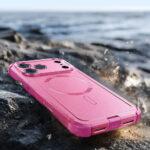Coque renforcée ESR Cyber Halolock MagSafe pour iPhone 17 Pro - Pink – Image 6