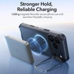 Coque renforcée ESR Cyber Armor Kickstand MagSafe pour iPhone 17 Pro Max - Black – Image 5