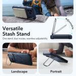 Coque renforcée ESR Cyber Armor Kickstand MagSafe pour iPhone 17 Pro Max - Blue – Image 5