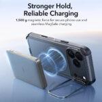 Coque renforcée ESR Cyber Armor Kickstand MagSafe pour iPhone 17 Pro - Grey – Image 3