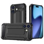 Coque Techsuit Hybrid Armor pour iPhone 17 - Black