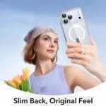 Coque MagSafe ESR Classic Hybrid HaloLock pour iPhone 17 Pro Max - Clear Shimmer – Image 6