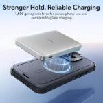 Coque renforcée ESR Cyber Halolock MagSafe pour iPhone 17 - Black – Image 5