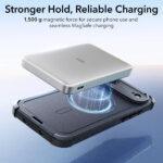 Coque renforcée ESR Cyber Halolock MagSafe pour iPhone Air - Black – Image 6