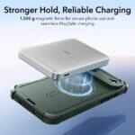 Coque renforcée ESR Cyber Halolock MagSafe pour iPhone Air - Green – Image 5