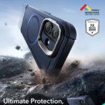 Coque renforcée ESR Cyber Armor Kickstand MagSafe pour iPhone 17 - Blue – Image 4