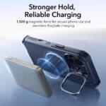 Coque renforcée ESR Cyber Armor Kickstand MagSafe pour iPhone 17 - Blue – Image 5