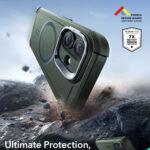 Coque renforcée ESR Cyber Armor Kickstand MagSafe pour iPhone 17 - Green – Image 3