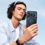 Coque MagSafe ESR Classic Hybrid HaloLock Kickstand pour iPhone 17 Pro Max - Frosted Blue – Image 5