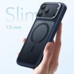 Coque MagSafe ESR Classic Hybrid HaloLock Kickstand pour iPhone 17 Pro - Frosted Blue – Image 6