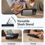 Coque MagSafe ESR Classic Hybrid HaloLock Kickstand pour iPhone 17 - Clear Black – Image 4