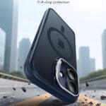 Coque MagSafe ESR Classic Hybrid HaloLock Kickstand pour iPhone 17 - Frosted Blue – Image 3