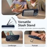 Coque MagSafe ESR Classic Hybrid HaloLock Kickstand pour iPhone 17 - Frosted Blue – Image 2