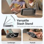 Coque MagSafe ESR Classic Hybrid HaloLock Kickstand pour iPhone Air - Clear – Image 3