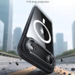 Coque MagSafe ESR Classic Hybrid HaloLock Kickstand pour iPhone Air - Clear Black – Image 3