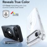Coque MagSafe ESR Classic Hybrid HaloLock Kickstand pour iPhone Air - Clear Black – Image 6