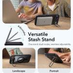 Coque MagSafe ESR Classic Hybrid HaloLock Kickstand pour iPhone Air - Clear Black – Image 2