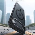Coque MagSafe ESR Classic Hybrid HaloLock Kickstand pour iPhone Air - Frosted Black – Image 2