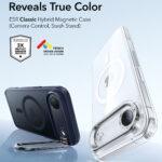 Coque MagSafe ESR Classic Hybrid HaloLock Kickstand pour iPhone Air - Frosted Blue – Image 3