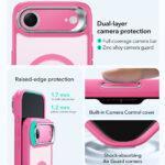 Coque MagSafe ESR Classic Hybrid HaloLock Kickstand pour iPhone Air - Frosted Pink – Image 2
