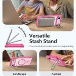 Coque MagSafe ESR Classic Hybrid HaloLock Kickstand pour iPhone Air - Frosted Pink – Image 3