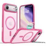 Coque MagSafe ESR Classic Hybrid HaloLock Kickstand pour iPhone Air - Frosted Pink