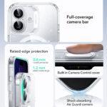 Coque MagSafe ESR Classic Hybrid HaloLock pour iPhone 17 - Clear Shimmer – Image 5