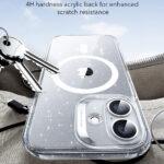 Coque MagSafe ESR Classic Hybrid HaloLock pour iPhone 17 - Clear Shimmer – Image 6