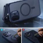 Coque MagSafe ESR Classic Hybrid HaloLock pour iPhone 17 - Frosted Blue – Image 3