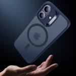 Coque MagSafe ESR Classic Hybrid HaloLock pour iPhone 17 - Frosted Blue – Image 6