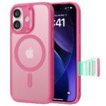 Coque MagSafe ESR Classic Hybrid HaloLock pour iPhone 17 - Frosted Pink