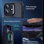 Coque MagSafe ESR Classic Hybrid HaloLock pour iPhone 17 - Frosted Black – Image 3