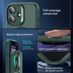 Coque MagSafe ESR Classic Hybrid HaloLock pour iPhone 17 - Frosted Green – Image 3