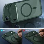 Coque MagSafe ESR Classic Hybrid HaloLock pour iPhone Air - Frosted Green – Image 5