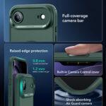 Coque MagSafe ESR Classic Hybrid HaloLock pour iPhone Air - Frosted Green – Image 2