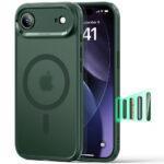 Coque MagSafe ESR Classic Hybrid HaloLock pour iPhone Air - Frosted Green