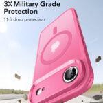 Coque MagSafe ESR Classic Hybrid HaloLock pour iPhone Air - Frosted Pink – Image 4