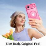 Coque MagSafe ESR Classic Hybrid HaloLock pour iPhone Air - Frosted Pink – Image 3