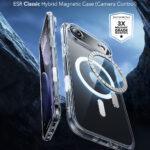 Coque MagSafe ESR Classic Hybrid HaloLock pour iPhone Air - Clear – Image 2