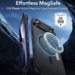 Coque MagSafe ESR Classic Hybrid HaloLock pour iPhone Air - Frosted Black – Image 2