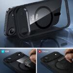 Coque MagSafe ESR Classic Hybrid HaloLock pour iPhone Air - Clear Black – Image 6