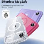 Coque MagSafe ESR Classic Hybrid HaloLock pour iPhone Air - Clear Shimmer – Image 2