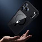 Coque MagSafe ESR Classic Hybrid HaloLock pour iPhone 17 Pro Max - Clear Black – Image 6