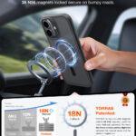 Coque Torras Guardian Magnetic Series pour iPhone 17 - Black – Image 3