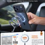 Coque Torras Guardian Magnetic Series pour iPhone 17 Pro Max - Black – Image 6
