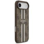 Coque Guess Hardcase 4G Printed Stripes MagSafe pour iPhone Air - Brown – Image 4