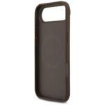 Coque Guess Hardcase 4G Printed Stripes MagSafe pour iPhone Air - Brown – Image 5