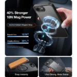 Coque Torras Guardian Magnetic Series pour iPhone 17 - Clear – Image 3