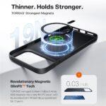 Coque Torras SlimFit MagSafe Series pour iPhone 17 Pro - Black – Image 2
