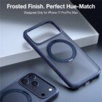 Coque Torras Ostand Pro MagSafe Series pour iPhone 17 Pro - Navy Blue – Image 6